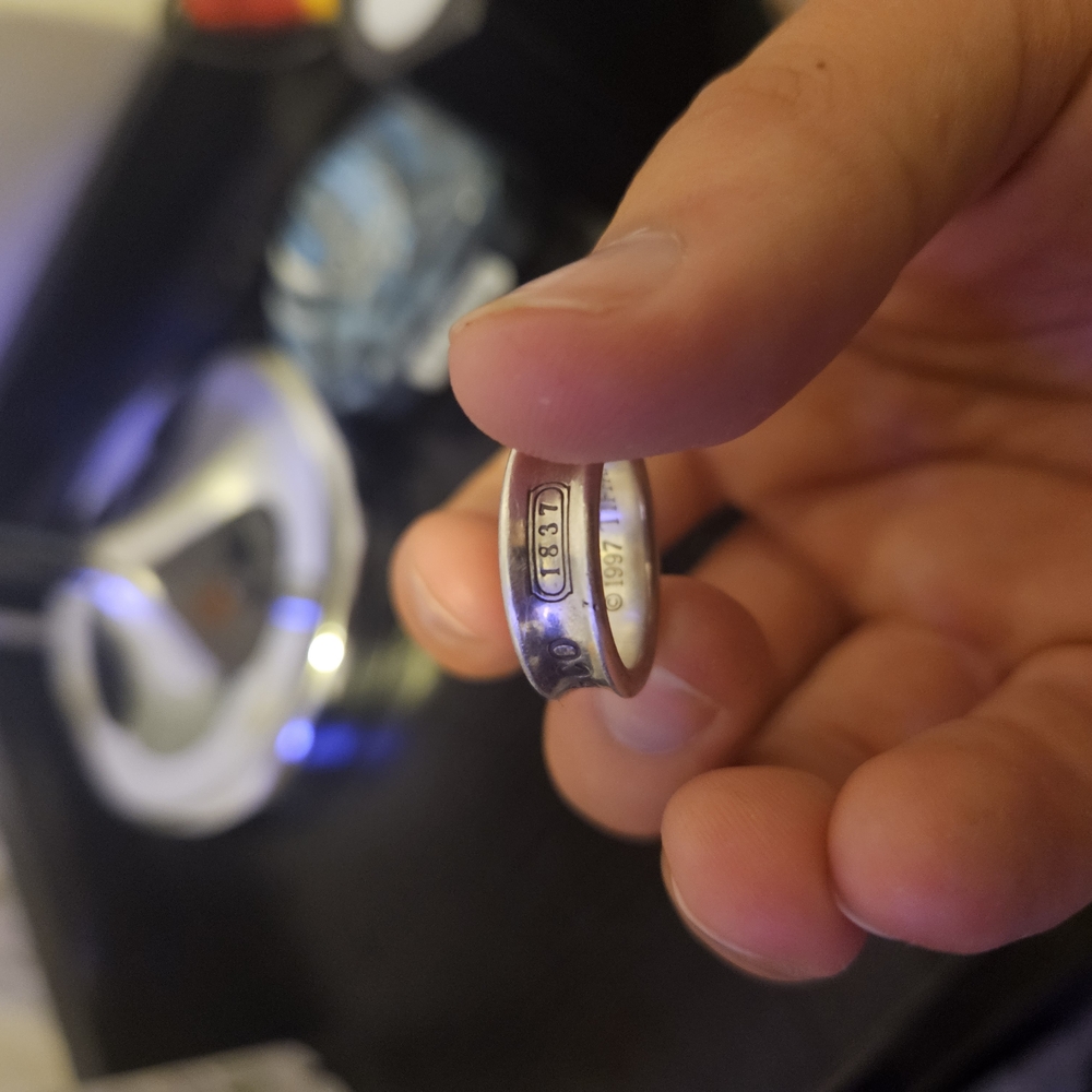 Silver Tone Unbranded Smart Ring - Silver